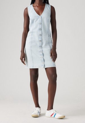 Spijkerjurk - light-blue denim