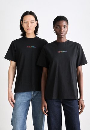 UNISEX - Print T-shirt - black