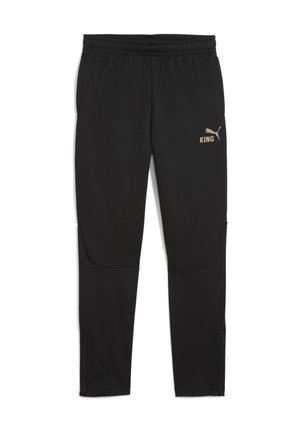KING FUSSBALL-TRAININGS WINTER - Träningsbyxor - black- gold