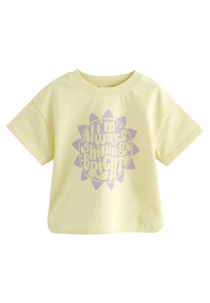 Next T-shirts print - yellow sun