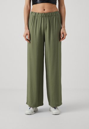 ONLZABBI PAULA LIFE  - Trousers - deep lichen green