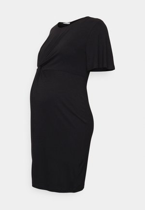 Anna Field MAMA SLEEVES MINI DRESS - Vestido ligero - black