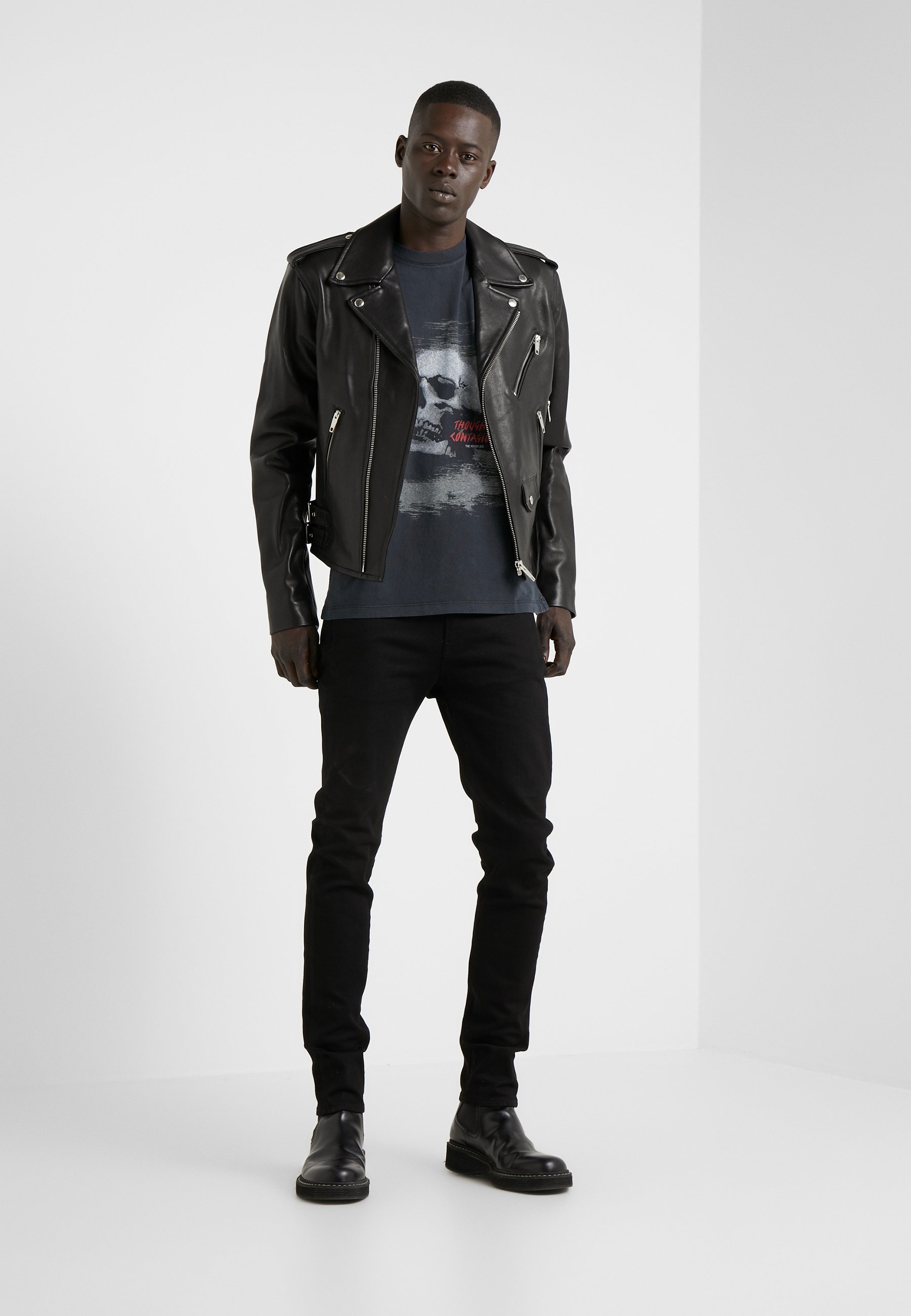 The Kooples Skinnjakke black Zalando.no The Kooples Skinnjakke black Zalando.no
