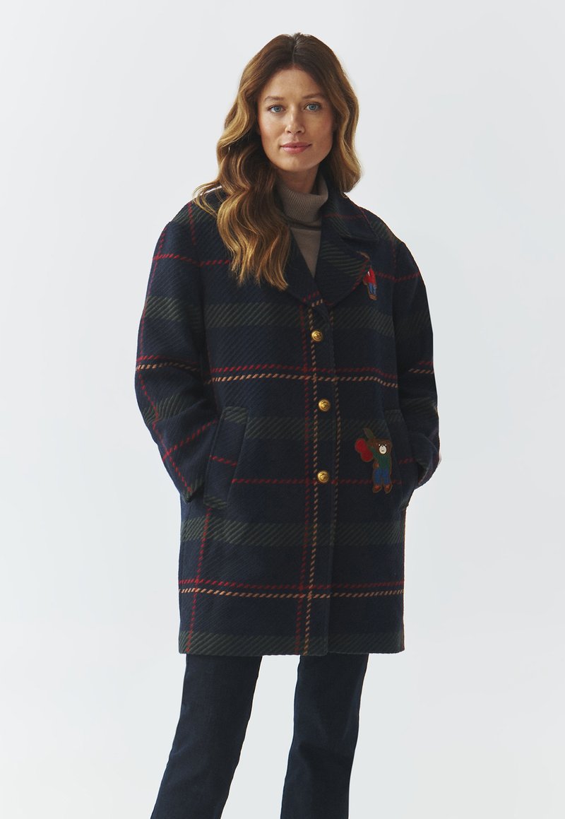 TATUUM - SEWRO - Classic coat - navy, Enlarge