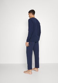 Calvin Klein Underwear GLOSS LOUNGE SLEEP PANT - Pyjamasbyxor - blue