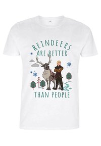 Disney FROZEN 2 BETTER REINDEERS - T-shirt z nadrukiem