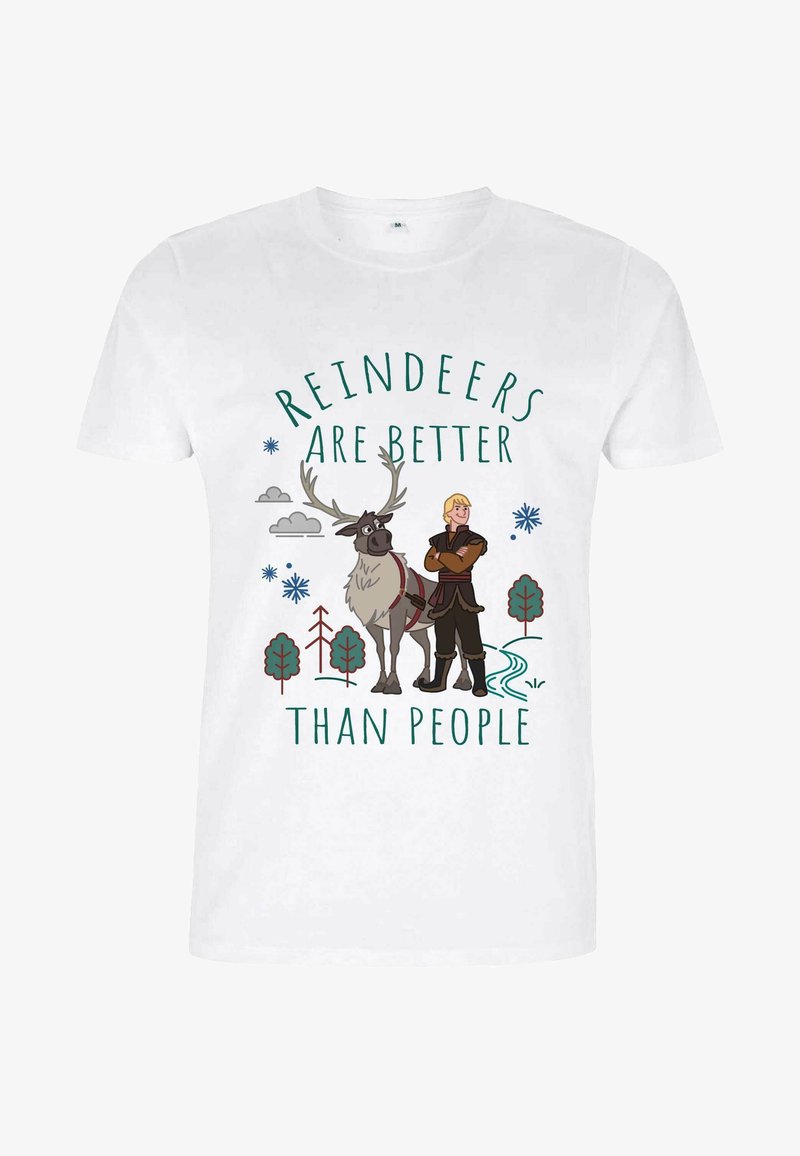 Disney FROZEN 2 BETTER REINDEERS - T-shirt z nadrukiem