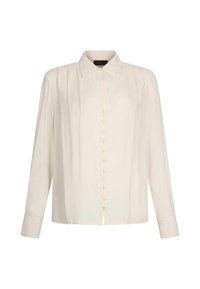 PLEATED  - Bluza z gumbi - off white