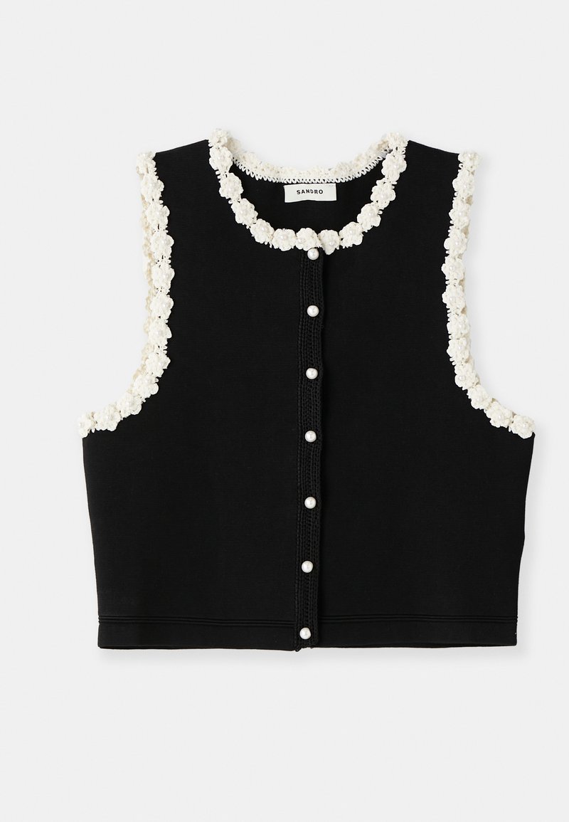 sandro Bodywarmer zwart sandro Bodywarmer zwart