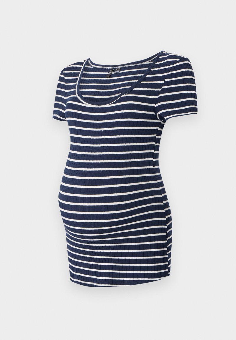 Vero Moda Maternity T-shirt print donkerblauw