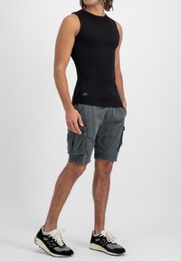 Alpha Industries TANK X-FIT - Top - blakc