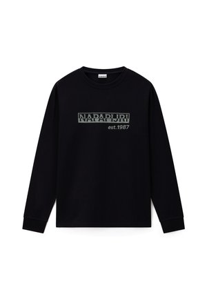 Napapijri, SIREON LONG SLEEVE - Basic T-shirt - Black