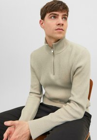 Jack & Jones JPRCCPERFECT HALF ZIP SN - Jersey de punto - island fossil