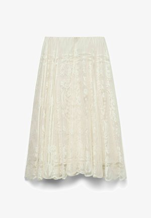 Vero Moda, ROCK VMVIOLA HOHE TAILLE LANGER ROCK - Jupe trapèze - birch