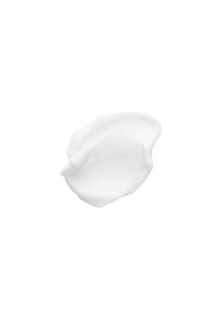 Witte room met een gladde, glanzende textuur, in een onregelmatige vorm, die lijkt op een klodder of een spiraal. Geen zichtbare patronen of accenten.