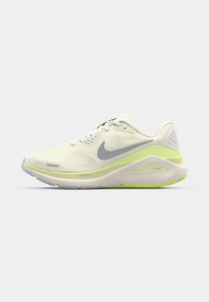 Nike Performance STRUCTURE 26 - Silniční běžecké boty - summit white/chrome/barely volt/sail/pure platinum/volt