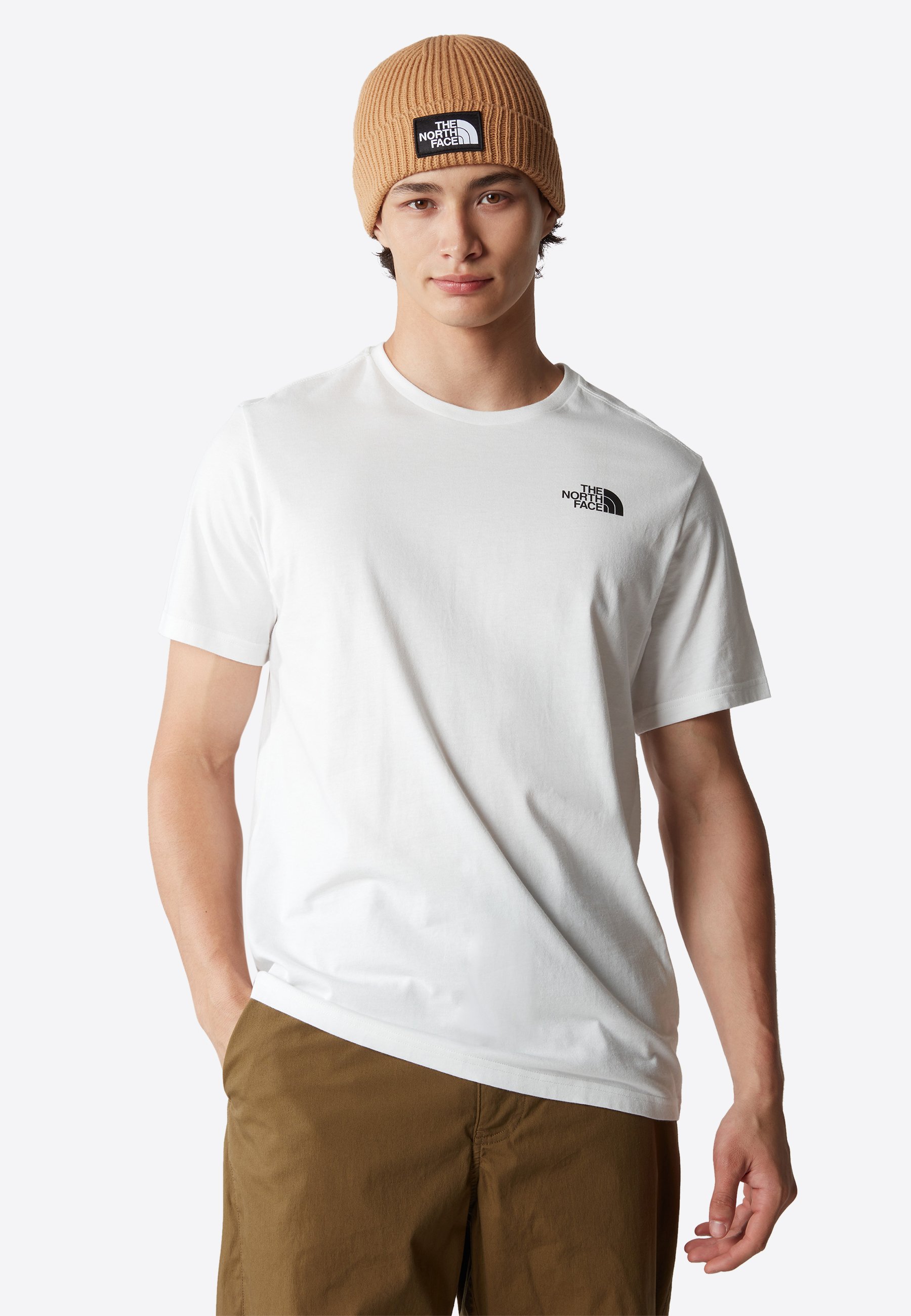 The North Face VINTAGE MOUNTAIN - T-shirt z nadrukiem/biały