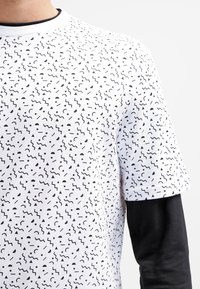 Topman Langarmshirt - white