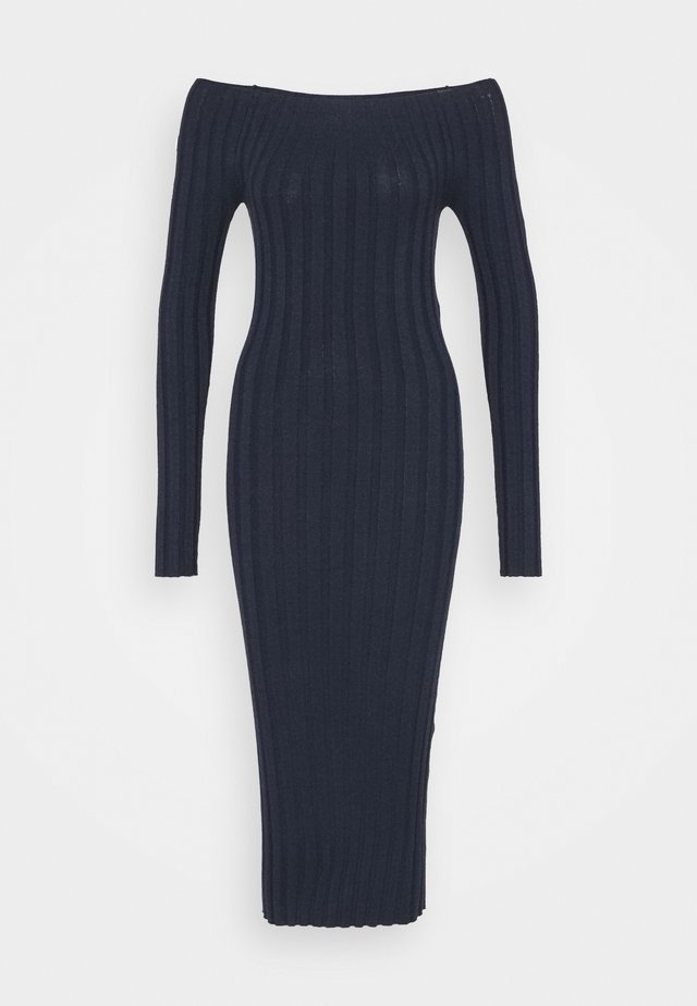 Blaue Etuikleider Etuikleider Mit Jacke Fur Den Stilvollen Auftritt Zalando