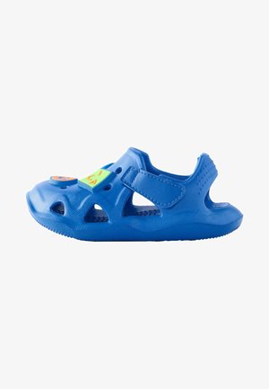 Next, Badesandaler - blue happy face