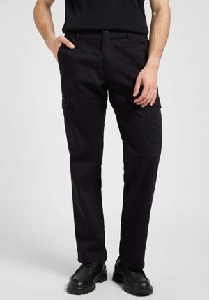Pantalon cargo - schwarz