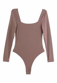 SMOOTHING COMFORT SQUARE NECK LONG SLEEVE - Odjeća za oblikovanje - peppercorn