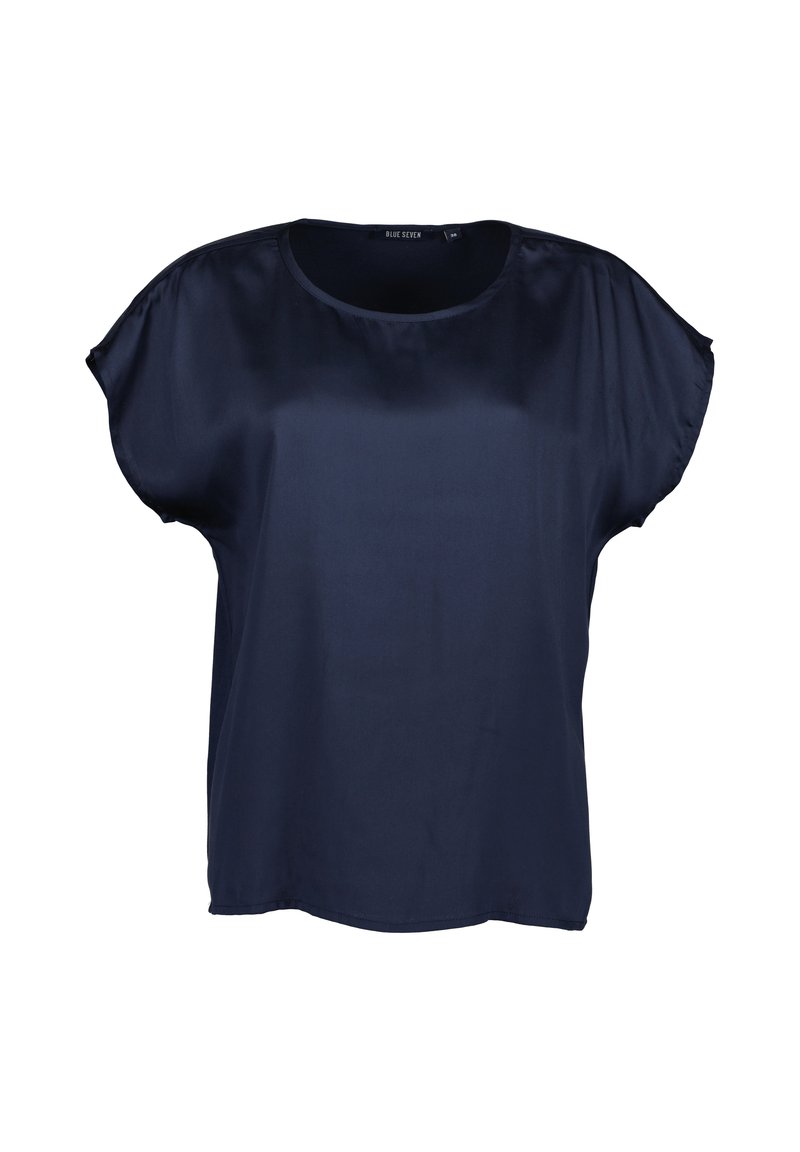 BLUE SEVEN T-shirt basic donkerblauw
