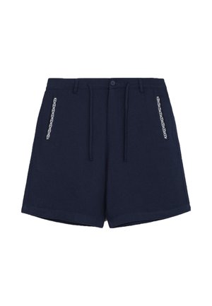 COULISSE RICAMO TASCA  - Short - blu navy