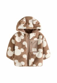 Next REGULAR FIT - MICKEY MOUSE  - Jachetă din fleece - brown