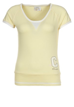 T-Shirt print - yellow