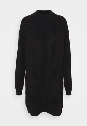 ANDRIA - Abito in maglia - schwarz