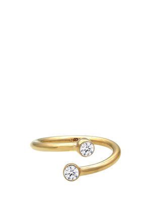 SPARKLING TWISTED - MIT KRISTALLEN VON SWAROVSKI® - Ringe - gold-colored