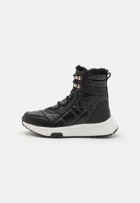 Bottines à lacets - black
