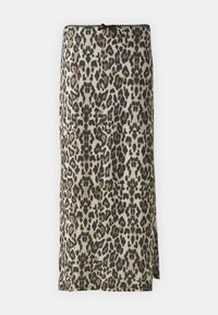 BOW SKIRT - Saia lápis - brown