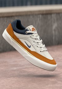 Nike SB - SB MALOR - Športni copati - grey/ochre/dark blue Miniaturna slika 1