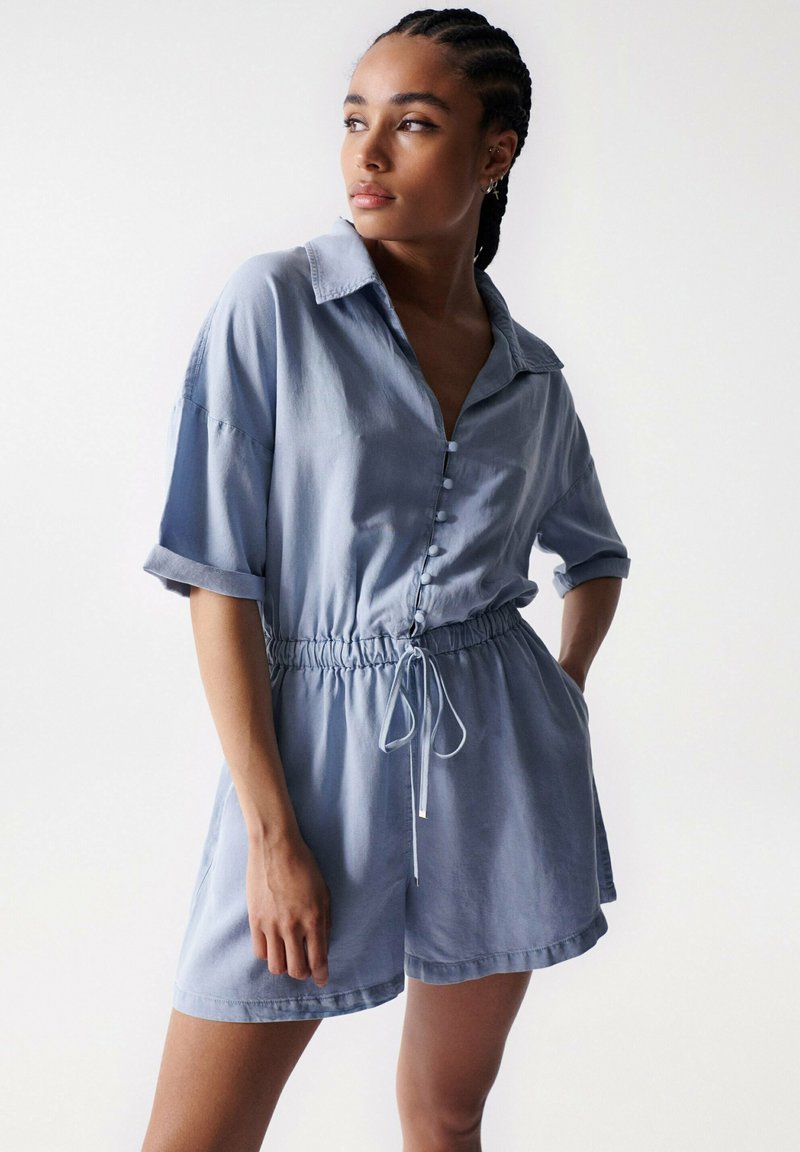 Salsa Jeans Jumpsuit blau/lightblue denim Zalando.at