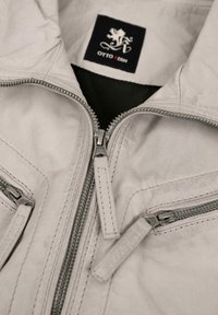Otto Kern KATTA - Lederjacke - off white