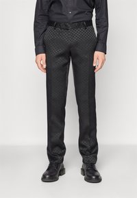 KARL LAGERFELD TROUSERS COSMOS - Suit trousers - black