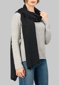 Dalle Piane Cashmere BLEND - Sjal / Tørklæder - antracite