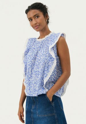 THEANAPW - Blouse - amparo blue mini flower