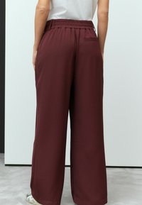 Next ELASTICATED BACK WIDE  - Bukser - burgundy red