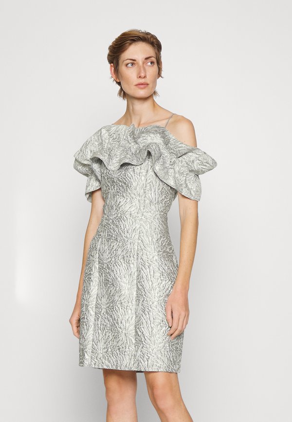CANNABBMARTHA DESS - Cocktailkleid/festliches Kleid - silver
