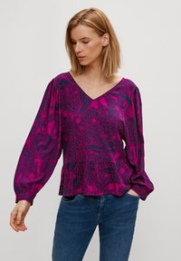 comma Camicetta - pink floral print