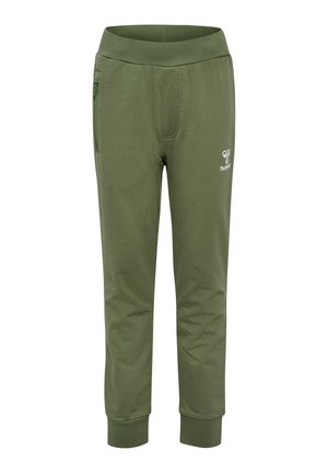 ON ADJUST WAIST - Pantalon de survêtement - olivine