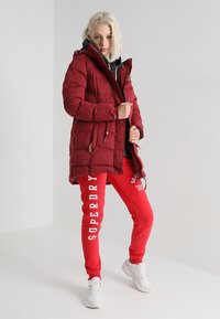 Ragwear ASHANI PUFFY - Zimní kabát - wine red