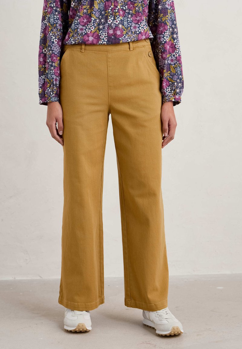 Seasalt Cornwall WIDE LEG Flared Jeans kelp/gelb Zalando.de