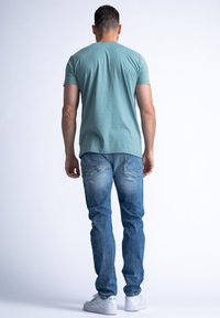 Petrol Industries Lagoonize - Triko s potiskem - aqua grey