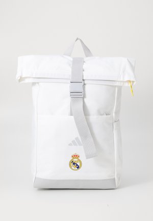 REAL MADRID BACKPACK UNISEX - Sac à dos - white/light solid grey