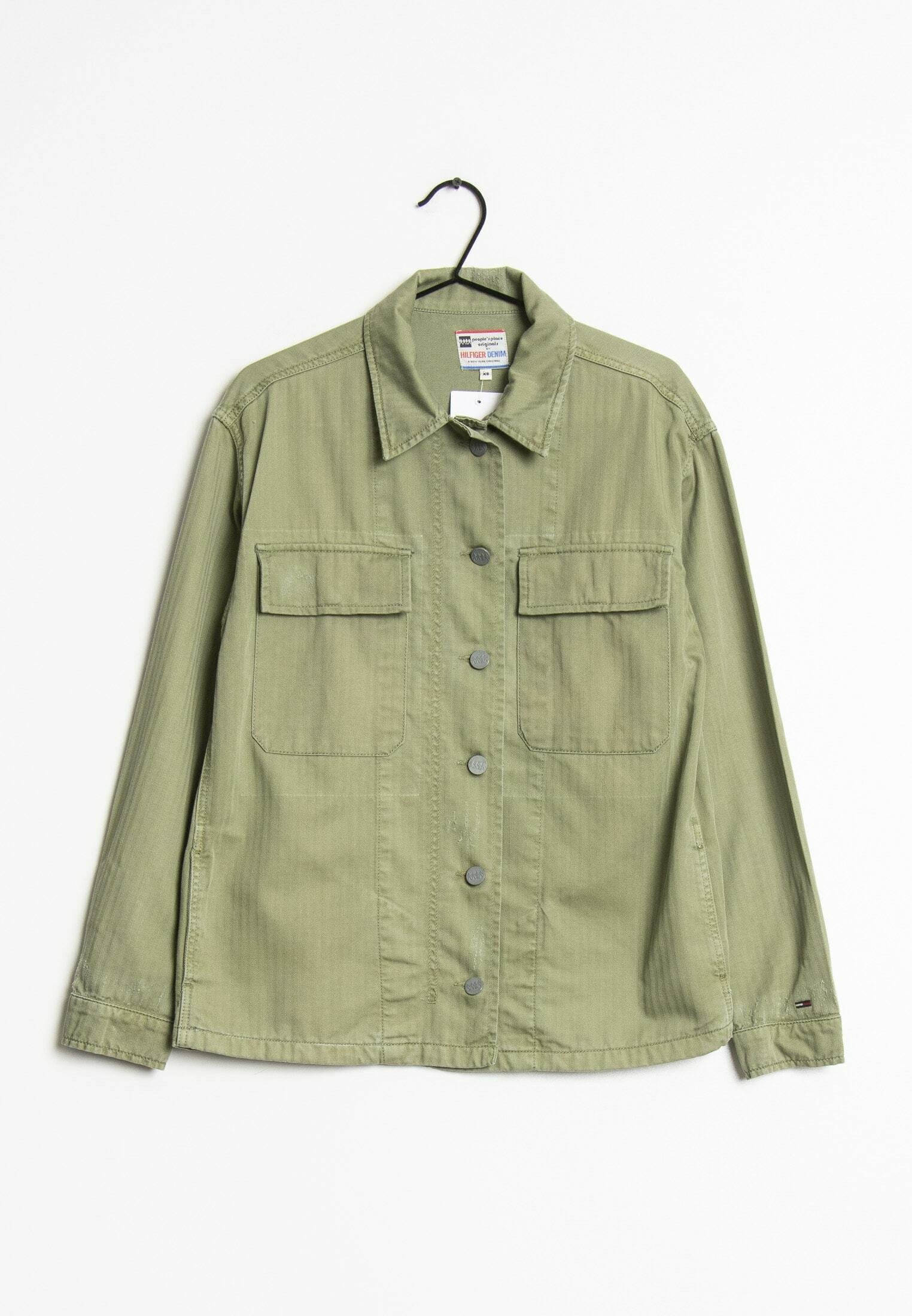 Hilfiger Denim Jacke Ubergangsjacke Green Grun Zalando De
