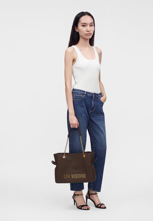 Love Moschino, BOLD LOVE - Τσάντα χειρός - brown